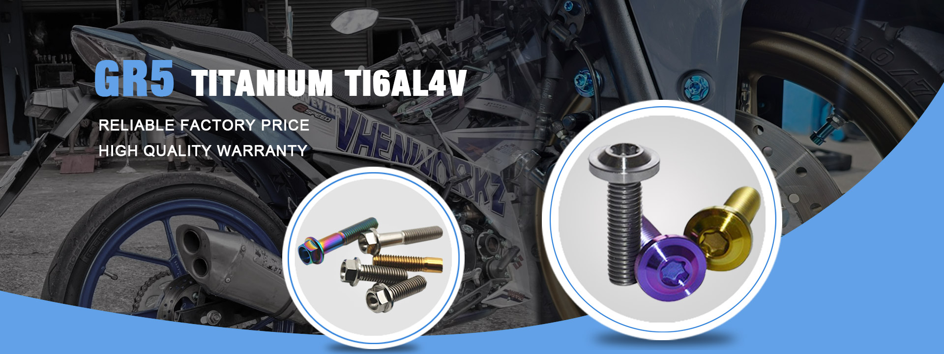 Titanium Bolts For Motorcycle